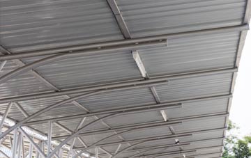 installing Bryn Golau metal roofing